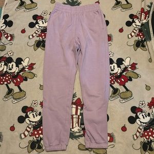 Purple DSG sweatpants